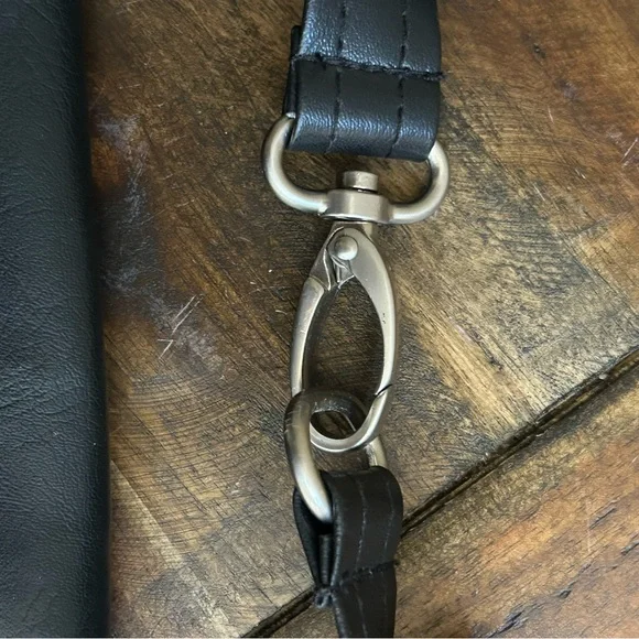 New Sensei Shears Dog Grooming 6-Shear Long Holster Black Leather Crossbody NWOT - Picture 7 of 13